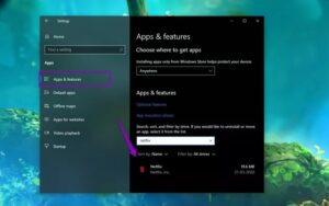 change Netflix download location windows 10