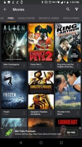 best free movie apps