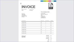 Requirement Invoice