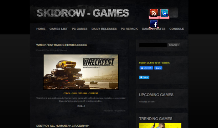 how to download skidrow games