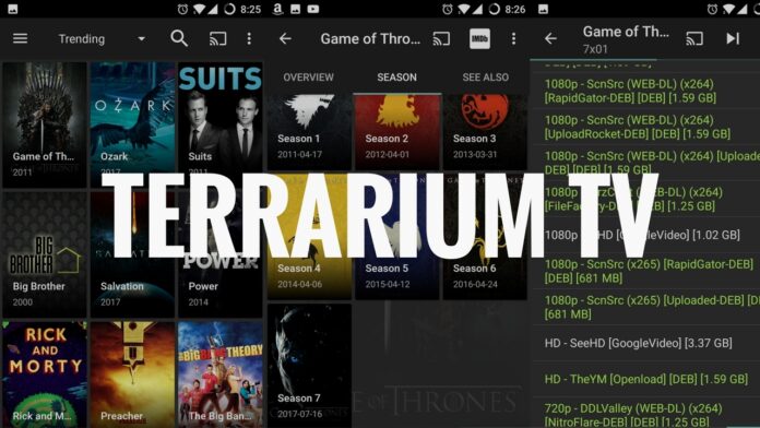 terrarium tv down alternatives