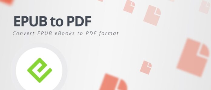 best epub to pdf converter