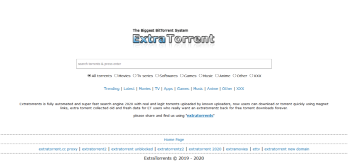 ExtraTorrent