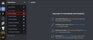 Manage Discord Server