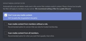 Manage Discord Server