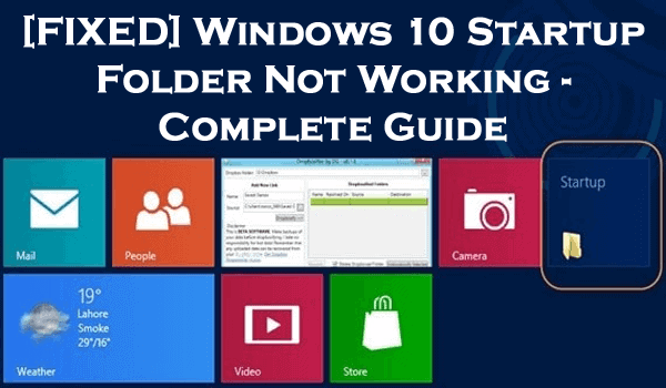 windows 10 startup folder