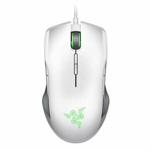 white gaming mouse