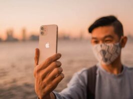 unlock iphone while wearing mask