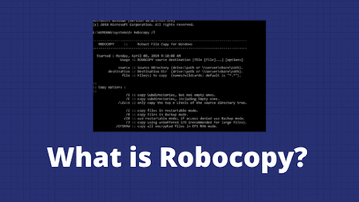 robocopy commands