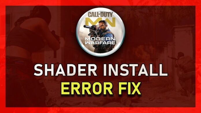 Modern Warfare installing shaders stuck