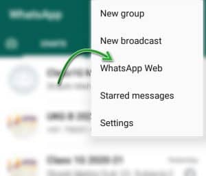 whatsapp web/desktop 