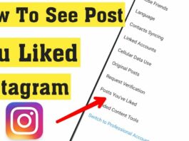 how to see what you liked on instagram