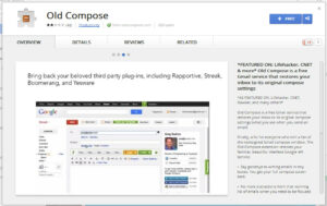 gmail old compose