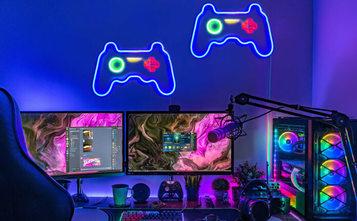 gaming room