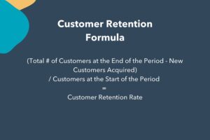 Customer retention metrics