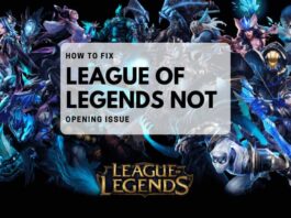 League of Legends client stuck on loading Garena