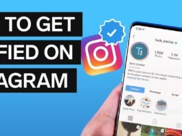 Get verified on instagram