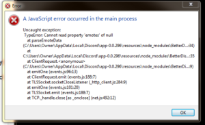 discord javascript error
