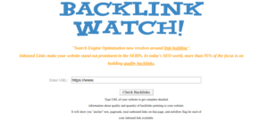 Backlink Watch