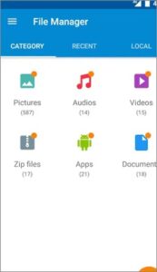 Moto File Manager