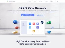 Tenorshare 4DDiG the Best Data Recovery Software