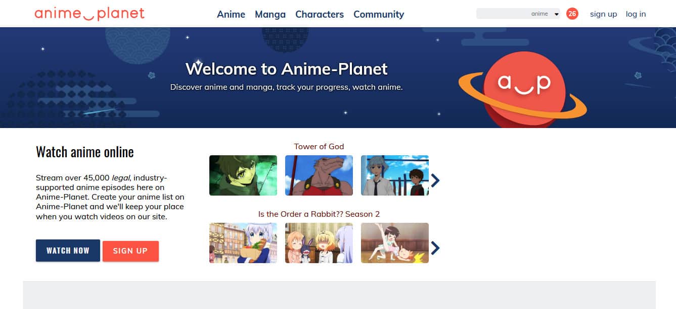 Best Sites like Anime-Planet