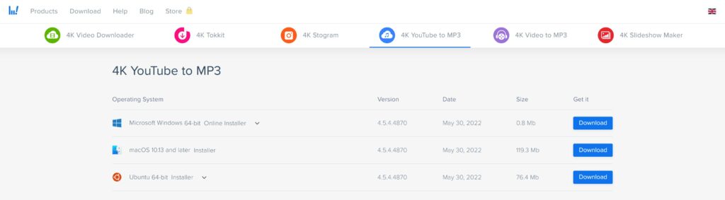 4K Youtube MP3 Converter