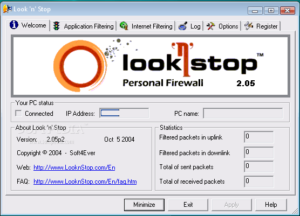 Look ‘n’ Stop Firewall