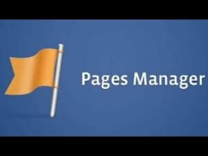 The Facebook Pages Manager app