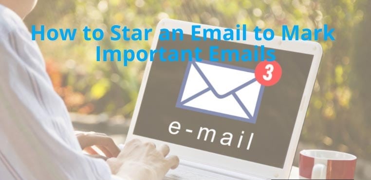 how to star an email