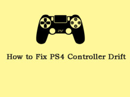 fix ps4 controller drift