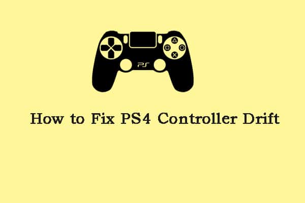 fix ps4 controller drift