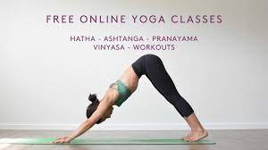 Online yoga sessions