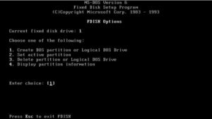 Fdisk