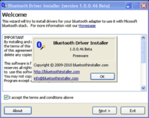 Bluetooth driver installer