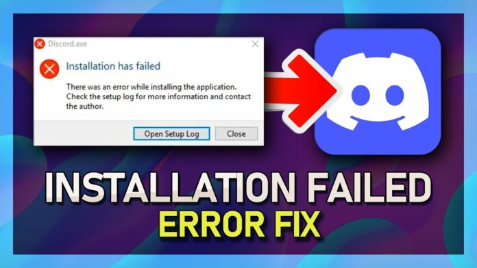 fix troubleshoot discord installation failed issue