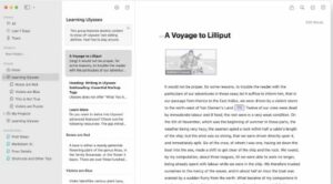 Practice your creative writing with Ulysses 